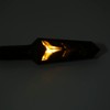 4Pcs Motorcycle LED Turn Signals Daytime Running Lights Blinker Front