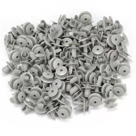 Okaywork Pack of 50 Fairing Clips Mounting Clips Suitable for Volkswagen T4 T5 Transporter Transporter Expansion Rivets Mounting Clips Car Car Trim Clips Door Panel Clips Grey