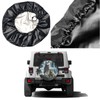 Foruidea 3D Printed Wolf Spare Tire Cover Dust-Proof Wheel Tire