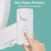 ‌BIGCOW Ultra-Slim Bidet Attachment, Self-Cleaning Dual Nozzle (Front/Rear Wash), One-Finger