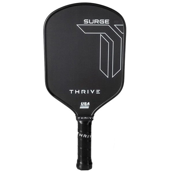 Thrive Surge 16mm Carbon/Aramid Thermoformed Custom Weighted Pickleball Paddle –