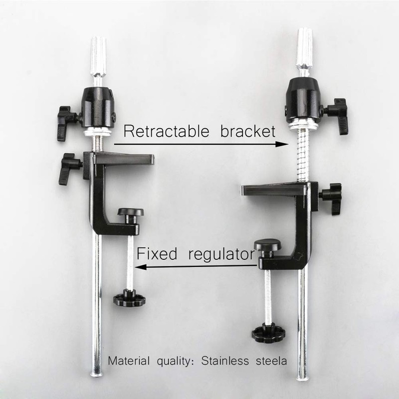 AliLeader Mannequin Head Clamp Stand Mannequin Head Table Clamp C