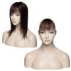 Clip in Bangs Real Hair Air Bangs Hair Piece 100%