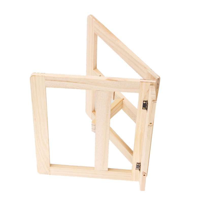 Wooden Book Stand Adjustable Book Holder Reading Stand Recipe Cookbook