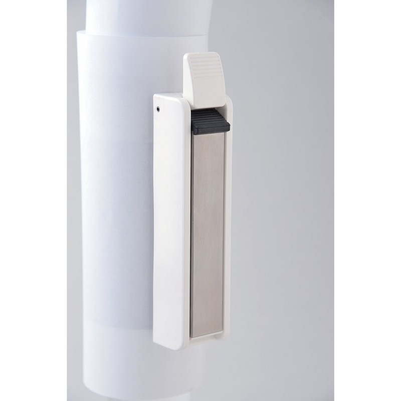 Seiei 17670 Porte Door Stopper, Functional Packaging, White
