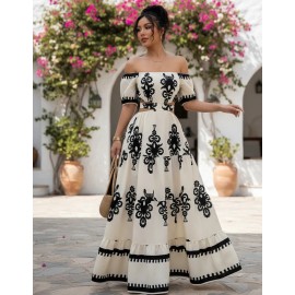 Vestido De Fiesta Casual Sin Espalda Para Mujer