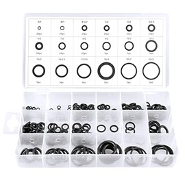 225-Piece Set Sealing Rings O-Ring Assortment Seals for Tap Sanitary Maintenance 18 Sizes Diameter 3-22 mm
