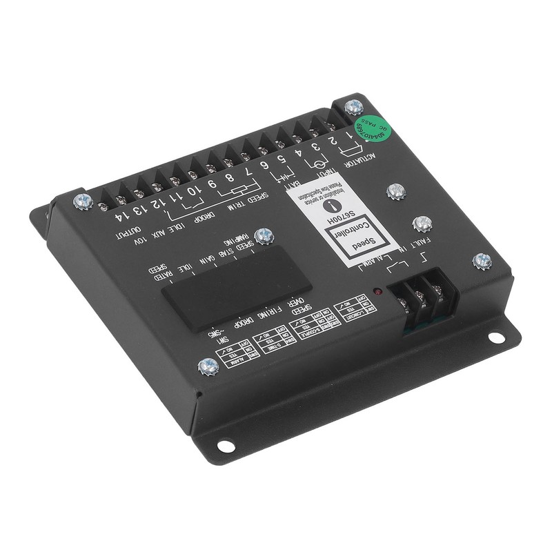 Electronic Generator Speed Controller Panel Diesel Governor Regulator Module 24V