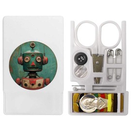 'Surprised Robot' Mini Travel Sewing Kit (SE00034093)