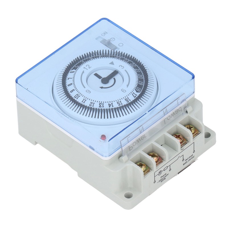 24 Hour Mechanical Time Switch Automatic Power Off Quick Connect