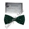 Mini Hair Bow Collection (Alligator Clip, Dark Purple Floral)