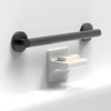 AmeriLuck 16 inches Stainless Steel Designer Grab Bar for Bath