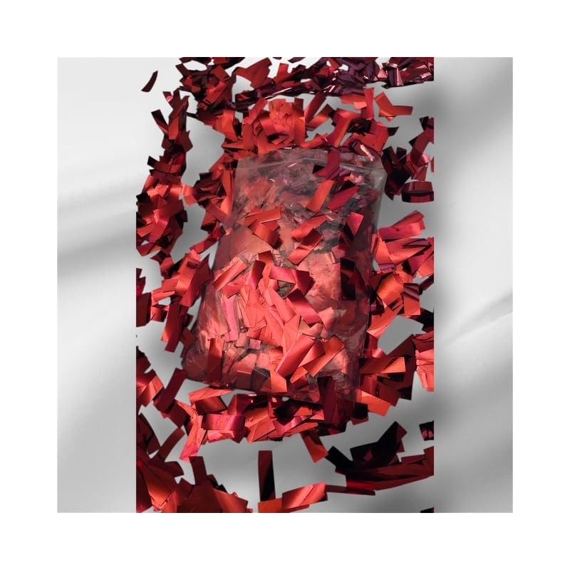 Confetti (Red, 250 grams)