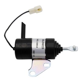 12V 16851-60014 1685160014 Fuel Shut Off Solenoid Replacement for Kubota RTV900 ZD18 ZD21 ZD221 ZD321 ZD323 BX2350D BX2360 BX24D BX25 G2160 TG1860 GR2100 GR2110 GR2120 GR2120B