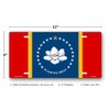 Mississippi State Flag License Plate