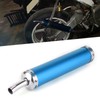 Stainless Steel Exhaust Muffler Silencer 20mm/0.8in Modified Parts for 2