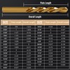 MACXCOIP Cobalt Left Hand Drill Bit Set, 29Pcs M35 High