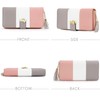Pomelo Best Women's Purse, Multi-coloured, Striped Wallet Artificial Leather, Type