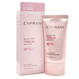 Enprani Silky Fit Sunblock 70ml Pink Tone-Up Sun Cream / 엔프라니 실키핏 선블록 70ml 핑크톤업선크림