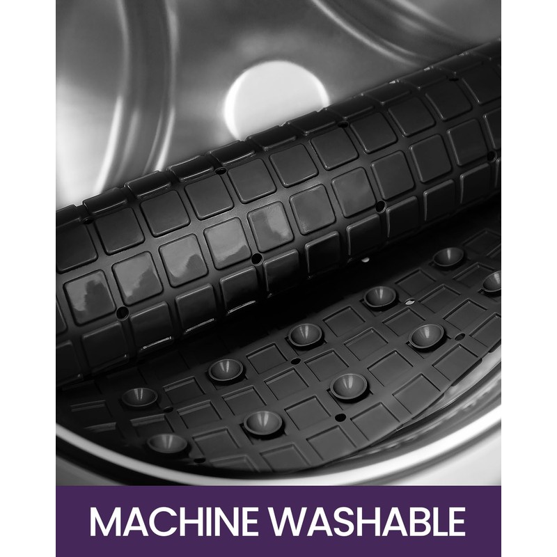 DEXI Bathtub Mat Non Slip, Extra Long 39x16, Suction Cups,