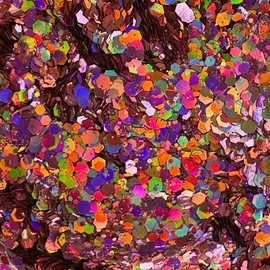 2oz Glitter Bottle Shaker:_Rose Gold