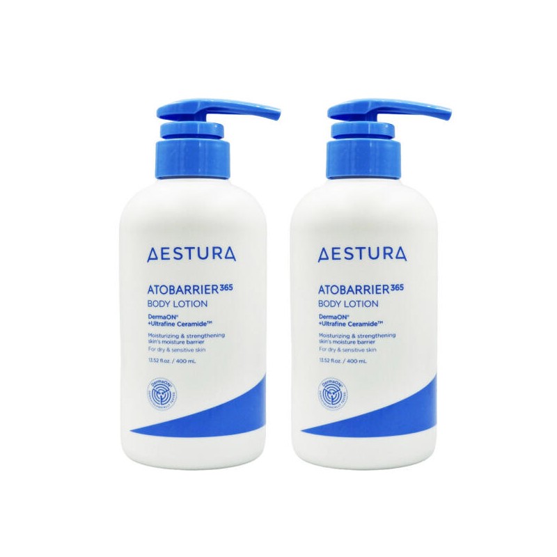 Atobarrier 에스트라 아토베리어365 바디로션400ml x2개+크림30ml x2개 증 정 Atobeiria 365