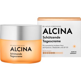 ALCINA Protective Day Cream SPF 30-1 x 50 ml - Protects Against Sun-Related Pigment Spots and Intensively Moisturises the Skin - With Hyaluronic and Shea Butter