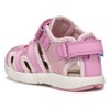 Geox Girls' B Multy Girl Sandal, Dk Pink
