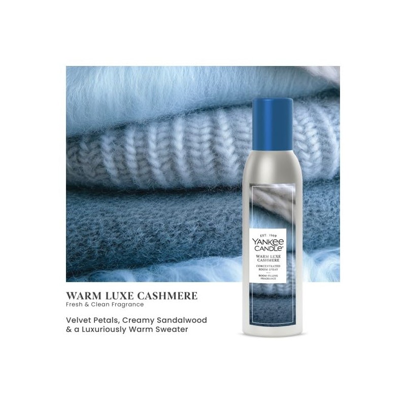 Yankee Candle Concentrated Room Spray Air Freshener, Instant Home Fragrance,