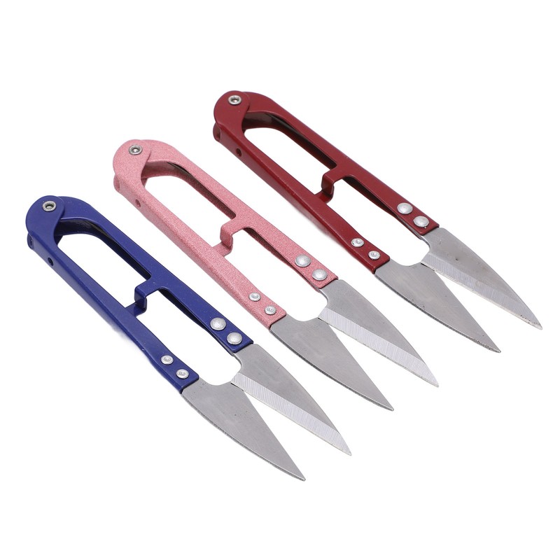 12Pcs Thread Snips Spring Action Mini Size Portable Durable Easy