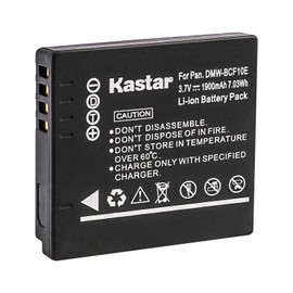Kastar Battery (1-Pack) for Panasonic DMW-BCF10 DMW-BCF10PP A59 & Lumix DMC-FS12 FS15 FS25 FS4 FS42 FS6 FS7 FX40 FX48 FX500 FX550 FX580 F2 F3 FH1 FH20 FH22 FH3 FT3 FT4 FX68 FX700 FX75 TS1 TS2 TS3 TS4