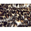 Animal Fun Faux Fur Fabric Material - Leopard, 1/8Mtr -