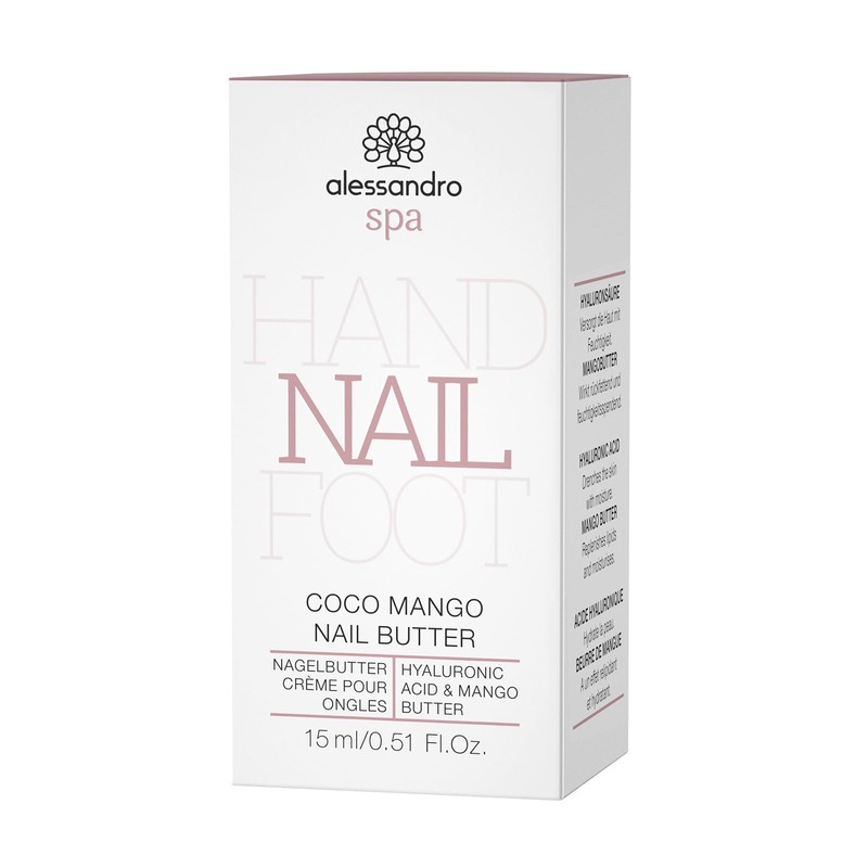 Spa Coco Mango Nail Butter - Moisturising Nail Butter /