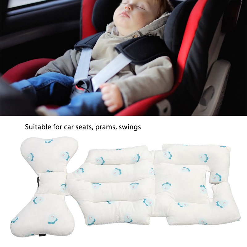 Child Stroller Seat Cushion Thicken Shockproof Breathable Warm Comfort Cushion