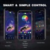 Nilight RGB LED Rock Lights Kit 10 Pods Underglow Multicolor