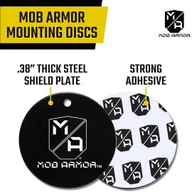 Mob Armor Magnetic Phone Mount Discs 2 Pack Portable Auto Mounting Solution