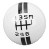 Gear Shift Knob with 3 Adapters Comfortable Grip 6 Speed