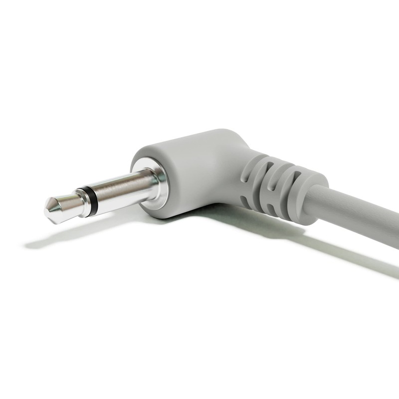 ExcelValley - 5-Pack - Right Angle Mono Modular Patch Cables