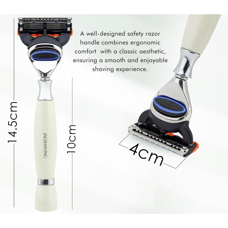 LUXURY 5 EDGE CARTRIDGE HEAD SHAVING RAZOR || Luxury Shaving