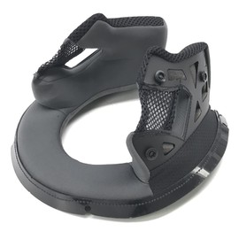 AGV AX19 Cheek Pads Street Motorcycle Helmet Accessories - Black/Large