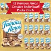 PRIME GRADE Famous Amos Chocolate Chip Cookies, 42ct of 2oz