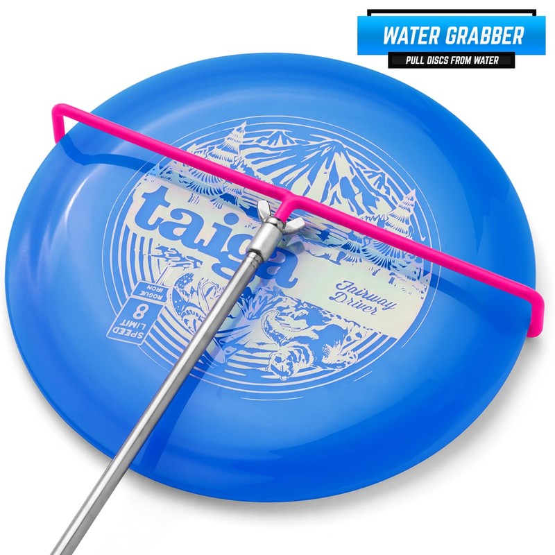 Rogue Iron Sports Disc Golf Retriever Pole Telescoping Disc Golf