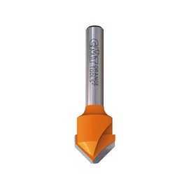 CMT Orange Tools 915.001.11 – Rebating Bits in V (90 degrees) HW S 8 D 18 x 7.45 X 60 (Alucobond)