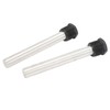2 Pcs Water Heater Anode Rods 1/2in NPT Thread Magnesium