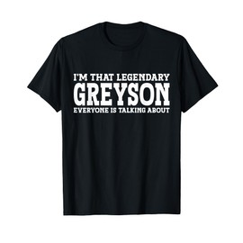 Greyson Personal Name Funny Greyson T-Shirt