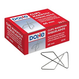 MTL 79199 – Pack of 25 Clips, Butterfly Design, Number 20, 60 mm