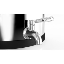 Phoenix 304 Stainless Steel Beverage Dispenser Spigot Replacement for Gravity Stainless Steel Water Filter, Compatible with Big Berkey & Doulton Filter