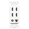 RiteAV 4 Port HDMI 1 Coax Cable TV- F-Type 1
