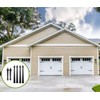 BFMY Decorative Metal Garage 4 Hings and 2 Handles, Decorative