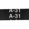 uxcell 4pcs A31 or 4L330 Classic Wrapped Rubber V-Belt, 31"(775mm)